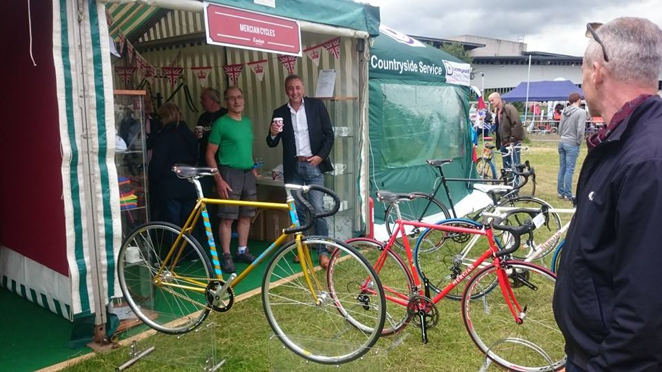 Mercian cycles pitch up at Eroica 2015!