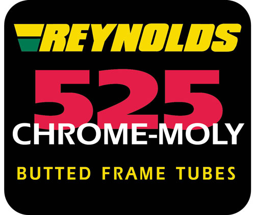 Reynolds 525 Chrome-Moly frame decal 